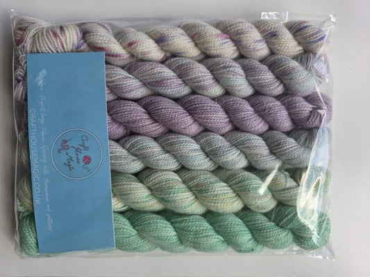 Free as a Bird mini 4ply skein set